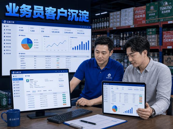 在线下单,业务员可以把精力放在重点客户和异常订单上;仓库按订单处理